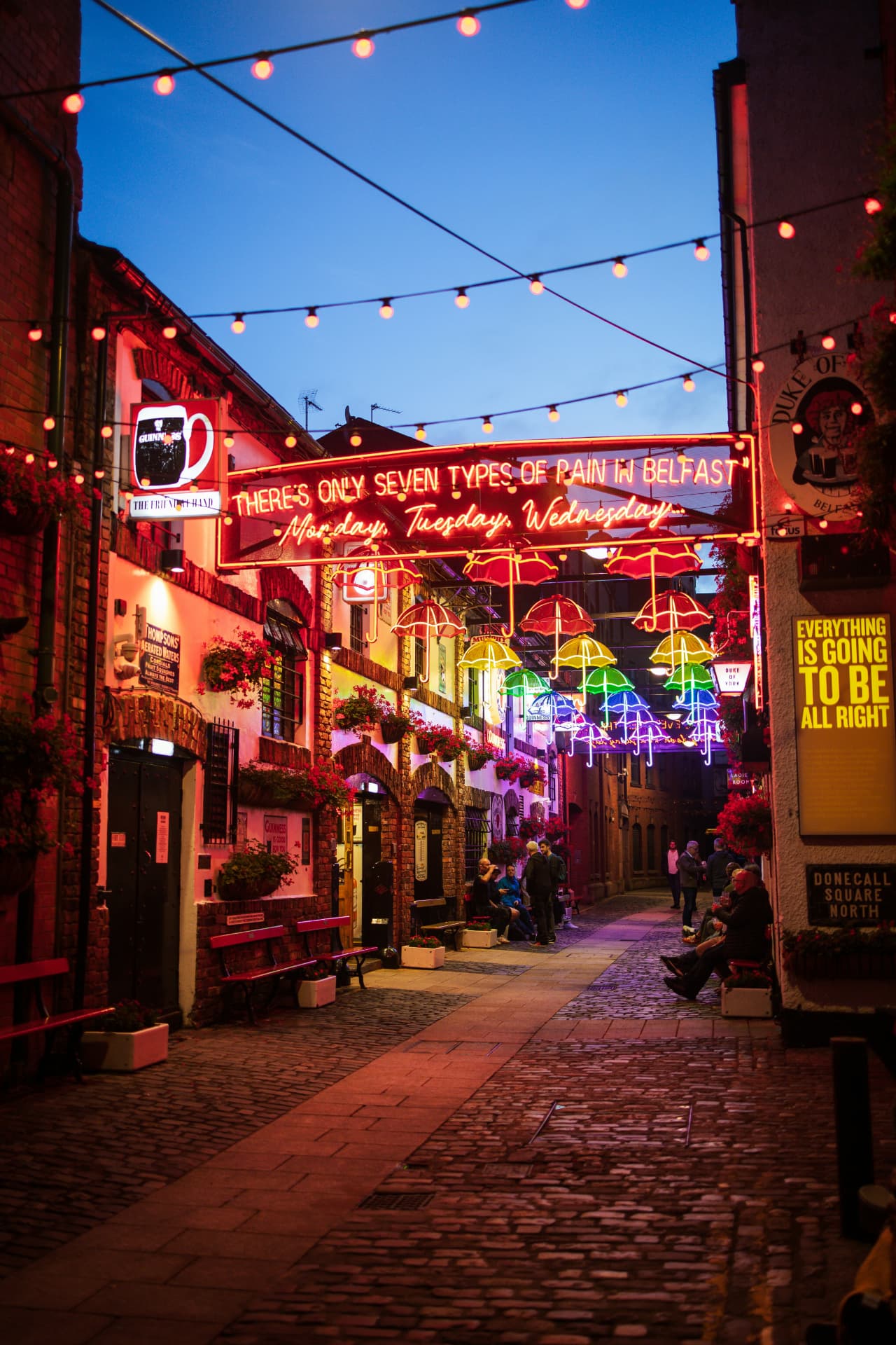 Belfast — local landmark and streetscape
