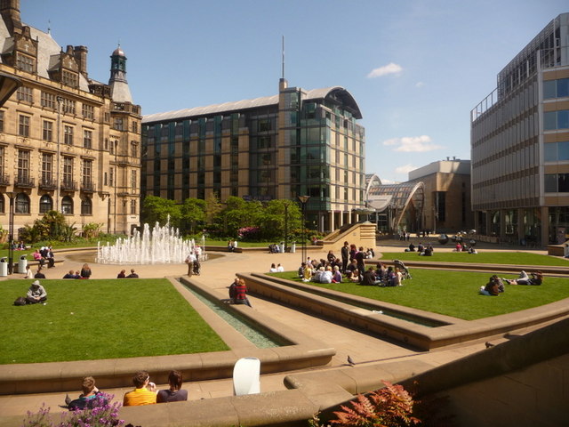 Sheffield — local landmark and streetscape